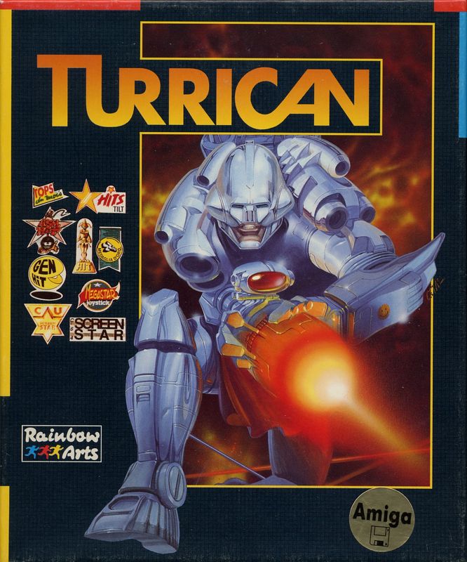 Turrican cover Amiga 500